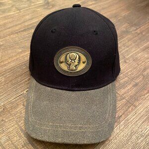 Insured By Smith & Wesson Gun Firearm 2A Suede Bill Baseball Cap Hat One Size OS